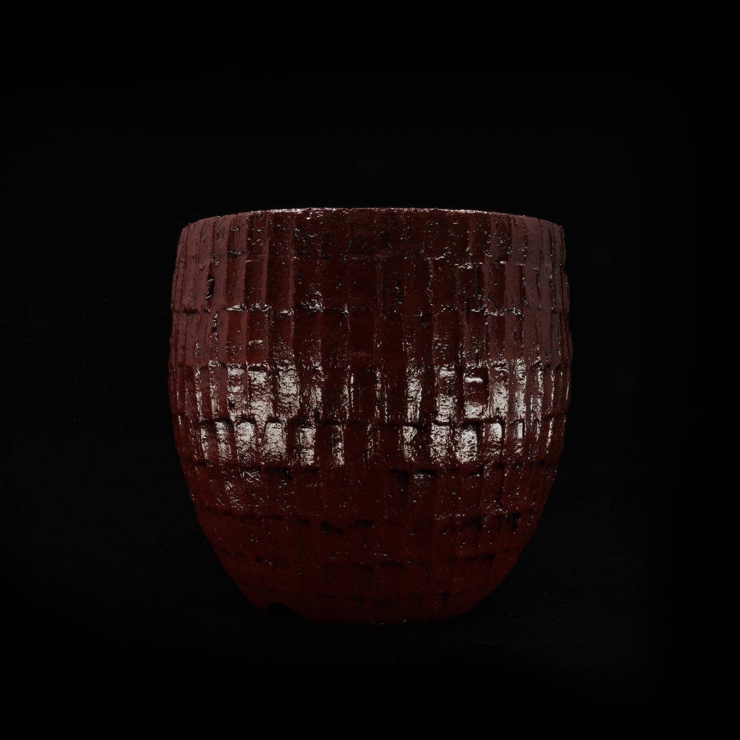 EXT47 / Yuri Deguchi 陶胎漆器植木鉢